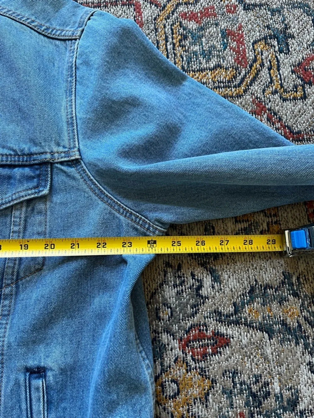 Levi's Light Blue Denim Jacket - Picture 5 of 11
